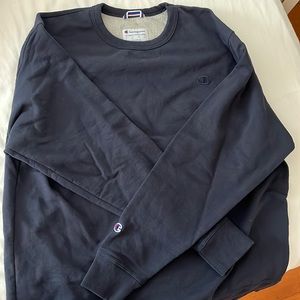 Champion navy blue pullover